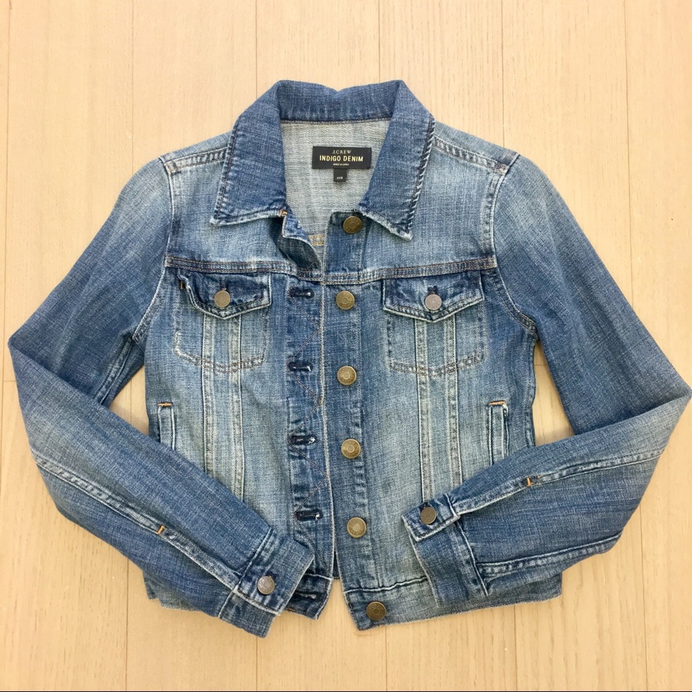 J. Crew Indigo Denim Jacket